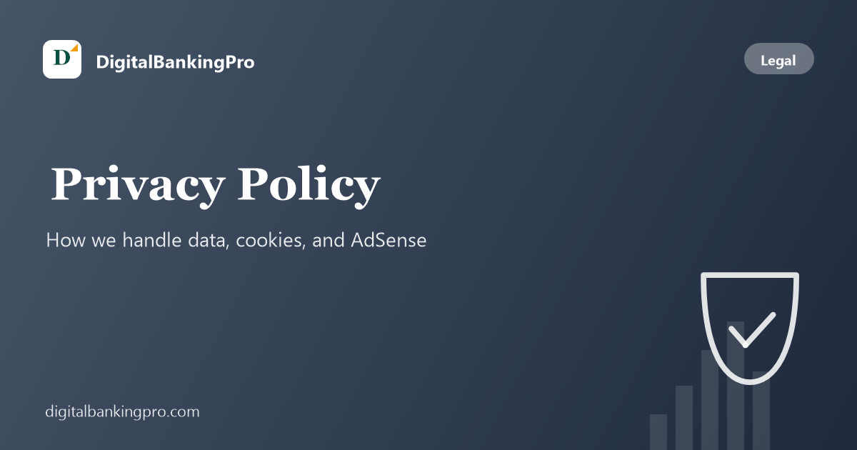 Privacy Policy Digital Banking Pro